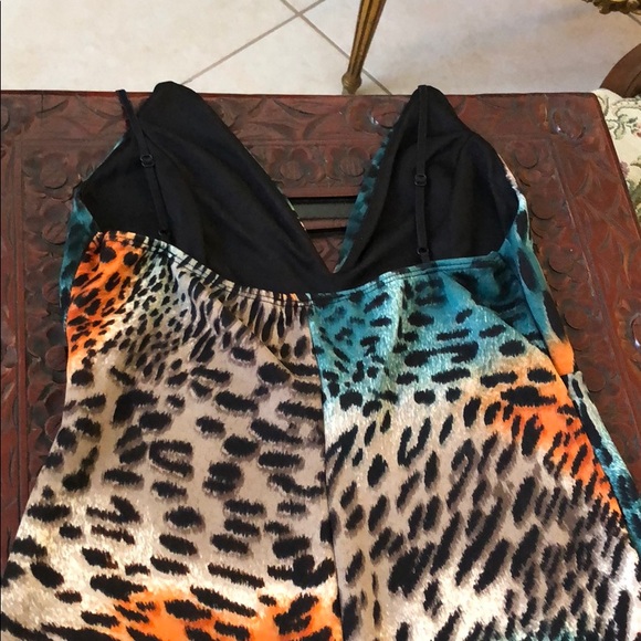 LEOPARD PRINT MINI DRESS - Picture 7 of 8